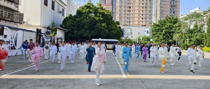 祥云县老体协举办太极拳八法五步科学健身指导活动