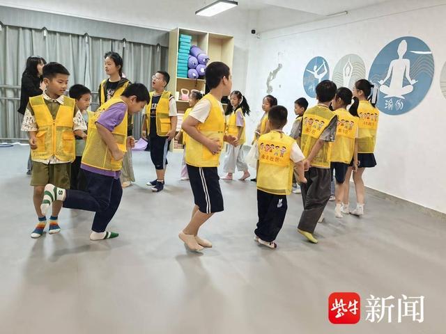 苏州市相城区黄桥街道:室内趣运动 少年强体魄